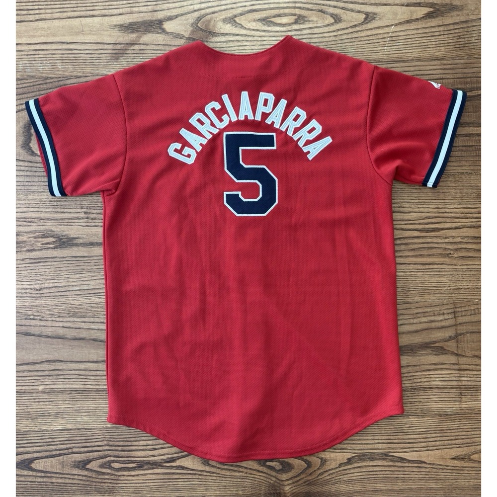 Vintage Nomar Garciaparra #5 Majestic Boston Red Sox Baseball Jersey Youth XL